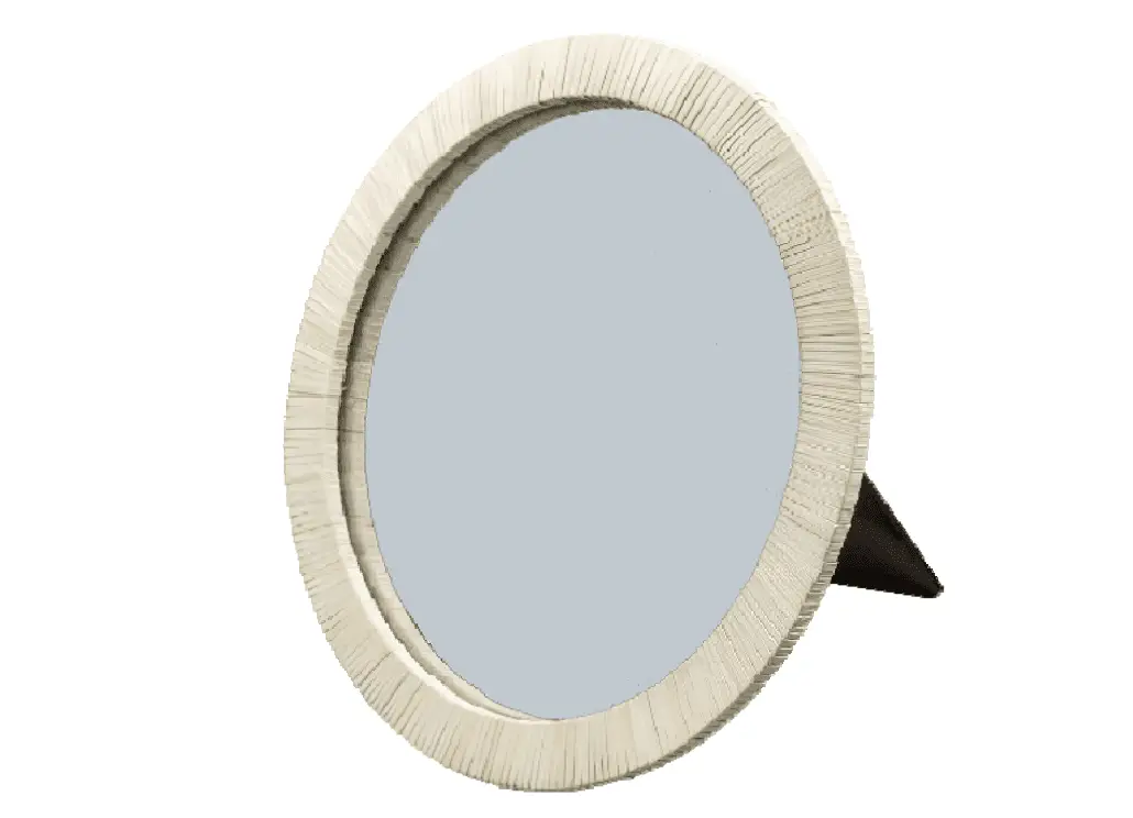 Round Woven Mirror – W45